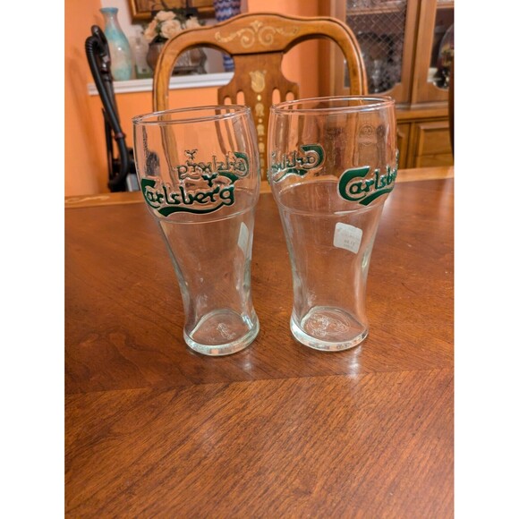 Carlsberg Glasses A Set Of 2